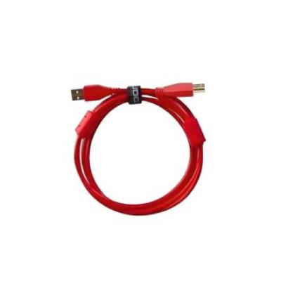 Cable Alargo Usb-a 2.0 Macho A Usb-a Hembra, Blindado Rojo