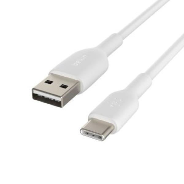 Cable Belkin Cab001bt2mwh Usb-c A Usb-a Boos Charge™ 2m Color Blanco