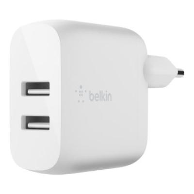 Cargador De Pared Belkin Wcb002vfwh Doble Usb-a Boost Charge