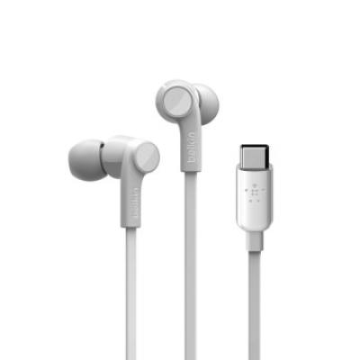 Auricular Usb-c Belkin G3h0002btwht Con Conector Usb-c