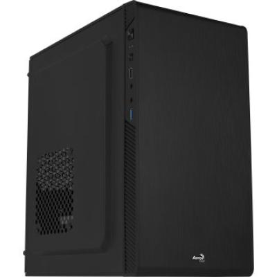 Caja Microatx Aerocool Cs-106 Frontal Con Diseño De Aluminio