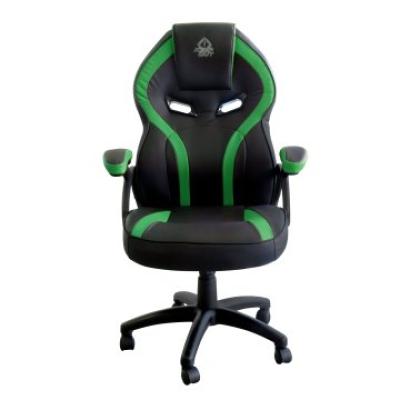 Silla Gamer Keep Out Xs200 Negra Con Detalle Verde Espuma De