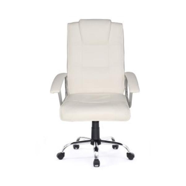 Silla De Oficina Ergonomica Equip Cash30 (caja Golpeada) Color Blanco Recubrimiento Pu De Alta Calidad Diseño Ergonomico