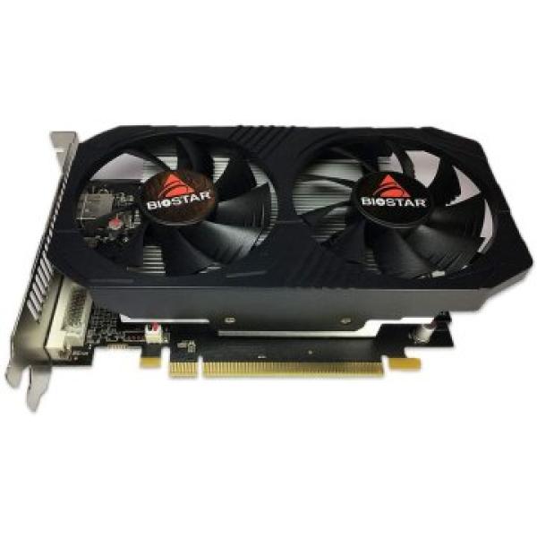 Vga Biostar Rx560-4gb Gddr5, Pcie, Display Port Hdmi Dvi Reloj 1275 Mhz Cuda 1024 Radeon Freesync 128bits