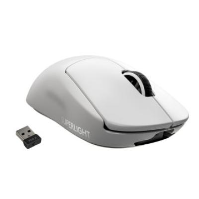 Mouse Logitech Gaming Wireless Pro X Superlight Color Blanco