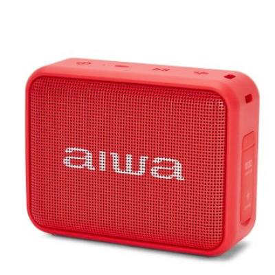 Altavoz Bluetooth Portable Aiwa Bs-200 Red Bt 5.0 Tws Micro