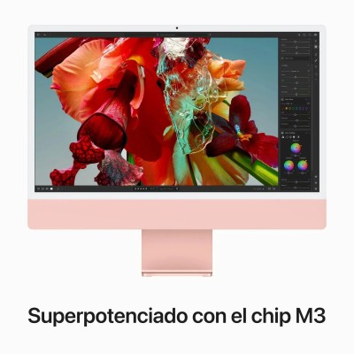 Apple iMac 24' Retina 4,5K 2024 con Apple M3 8x Core 8GB 256GB