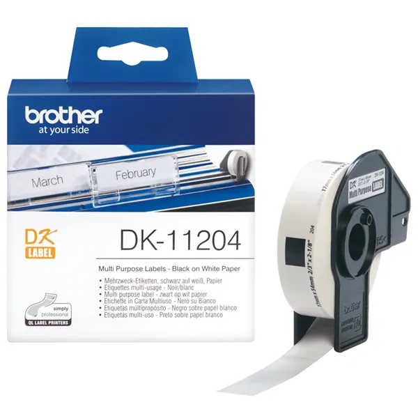 Rollo de Etiquetas Original Brother DK-11204