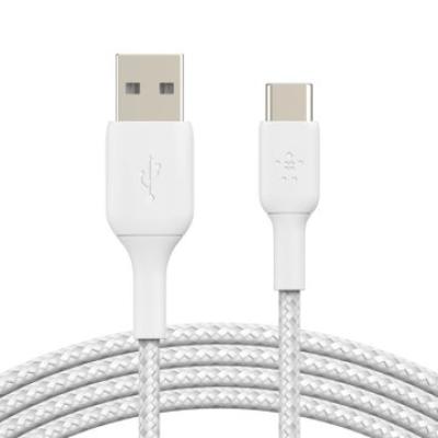 Cable Belkin Cab002bt3mwh Usb-c A Usb-a Boost Charge 3m Blanco