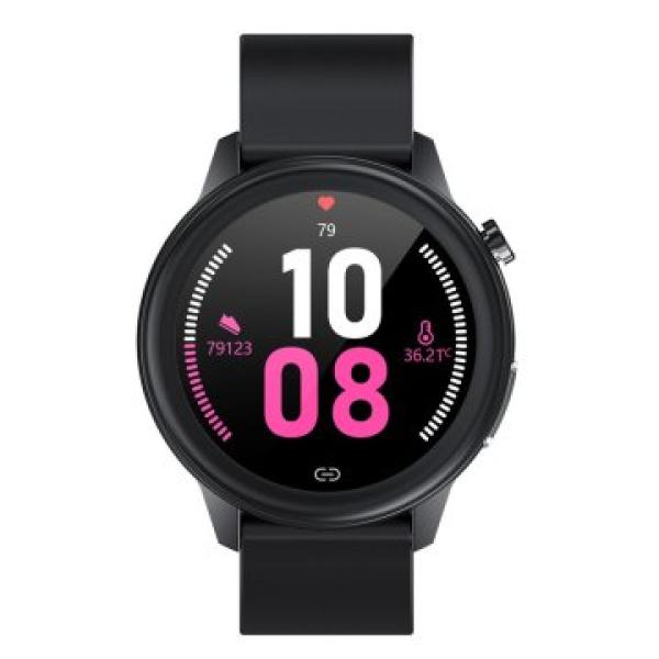 Smartwatch Aiwa Sw-500 Black Pantalla Ips 1.4" Ip67 Notificaciones Control De Salud Compatible Android 4.4 Y Ios 18.2 O Superior