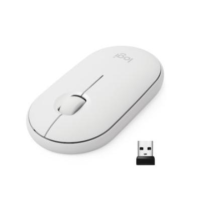 Mouse Logitech Wireless Pebble M350 Color Blanco Crudo P/n: