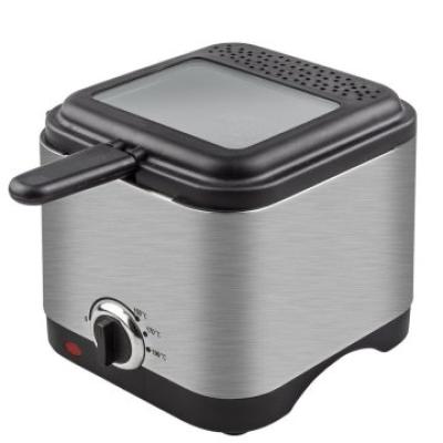 Freidora Kuken Capacidad 1.5l Acero Inox Cuerpo Y Tapa Con