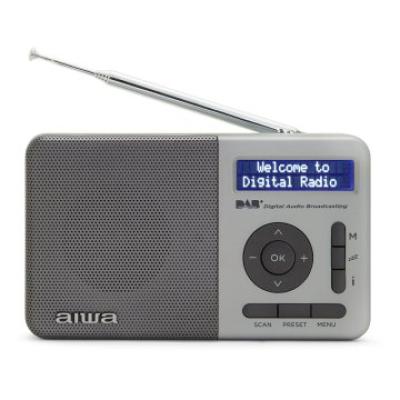 Radio Digital Con Altavoz Aiwa Rd-40dab/sl 50 Memorias Reloj