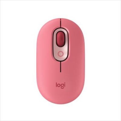 Mouse Logitech Pop Con Emoji Color Rosa Heartbreaker 910-006548