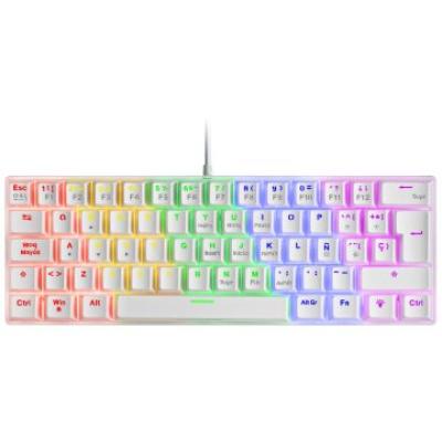 Teclado Mecanico Ultra Compacto Mars Gaming Mk60 White Switch