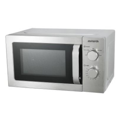 Microondas Aiwa Mw-200sl Frontal Acero Inox Capacidad 20l