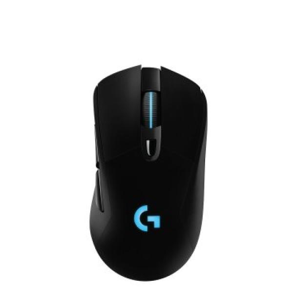 Mouse Logitech Gaming Wireless G703 Lightspeed Sensor Hero 25k Color Negro P/n: 910-005641