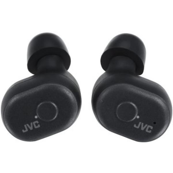 Auricular Bluetooth Jvc Ha-a10t Black Bt5.0 Intrauditivos Con Caja De Carga Ipx5