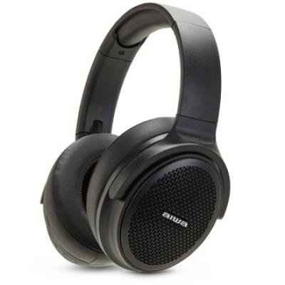 Headset Bluetoot Aiwa Hst-250bt/bk Black Bt 5.0 Microfono