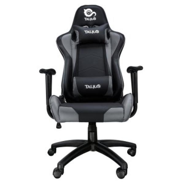 Silla Gamer Talius Gecko V2 Negra/gris, Butterfly, Base Nylon, Ruedas Nylon