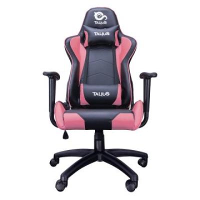 Silla Gamer Talius Gecko V2 Negra/pink, Butterfly, Base Nylon