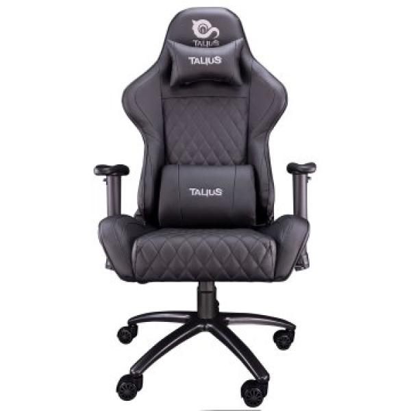 Silla Gamer Talius Komodo Negra 2d, Butterfly, Bnase Metal, Ruedas 60mm Nylon, Gas Clase 4