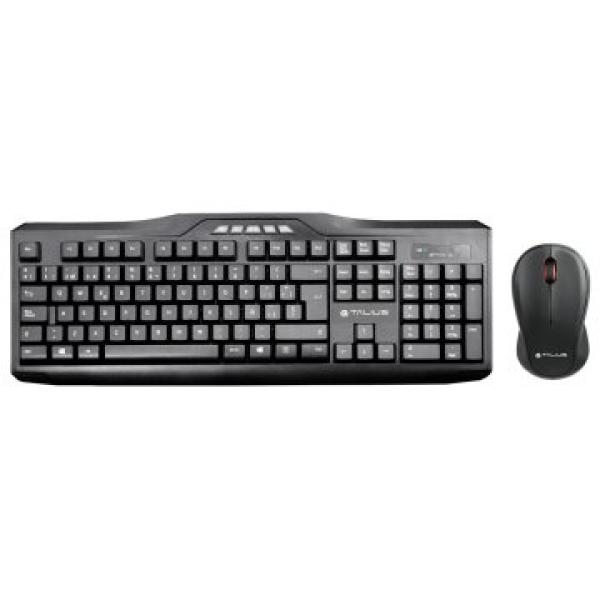 Pack Teclado Y Mouse Wireless Talius Kb-6001 Negro