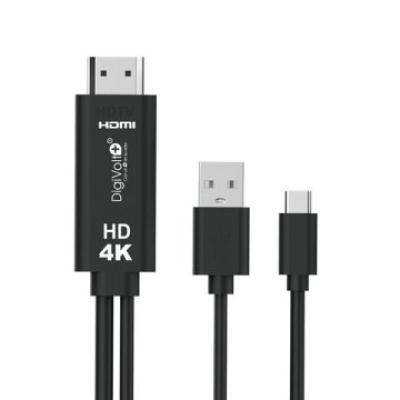 Cable Mhl Usb-c A Hdmi Para Smartphones Con Usb-c Cb-8274