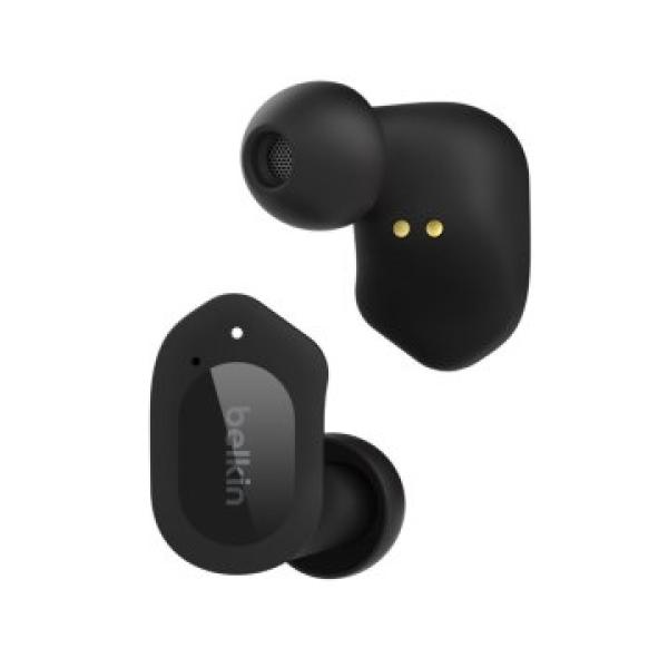 Auricular Intrauditivo Bluetooth Belkin Auc005btbk True Wireless Soundform Play Black