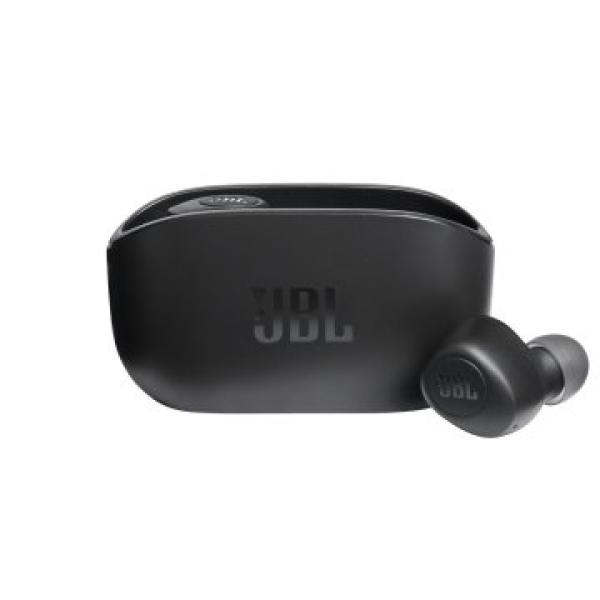 Auricular Bluetooth Jbl True Wireless Wave W100twsblk Microfono Manos Libres Bt 5.0 Sonido Deep Bass Color Negro