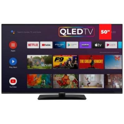 Televisor 50" Aiwa Qled-850uhd-slim 4k Smart Tv Android Dvbt2