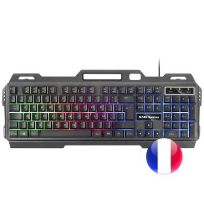 Teclado Mars Gaming Mk120 En Frances Black Anti-ghosting