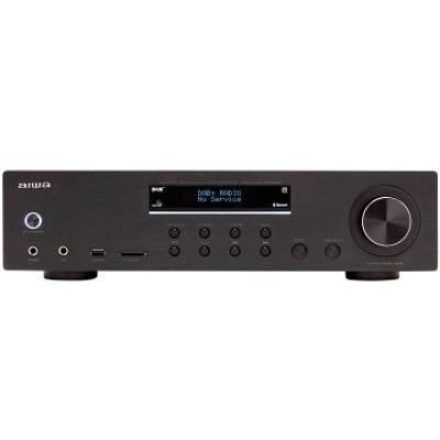 Amplificador Bluetooth Aiwa Amr-200dab/bk Black Dab+ 200w Rms 7