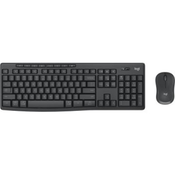 Teclado Logitech Wireless Combo Mk370 Business Grafito 920-012071