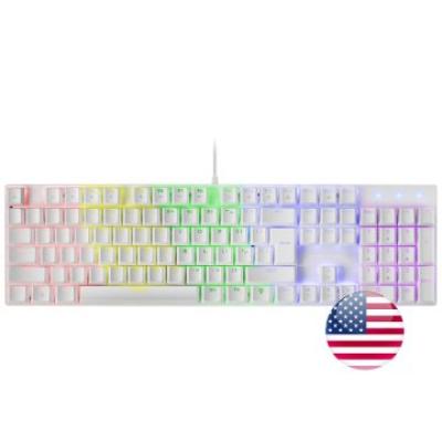 Teclado Mecanico Mars Gaming Mk422 White Idioma Ingles Switch