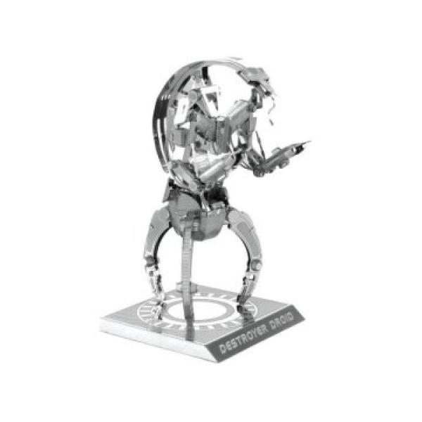 Maqueta 3d Metal Fascinations Star Wars Droide Modelo Droideka Montaje Sin Pegamento Ni Soldadura