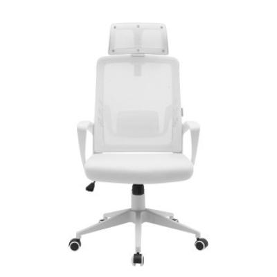 Silla Ergonomica Mars Gaming Mgcergolitew Blanca Con Detalles