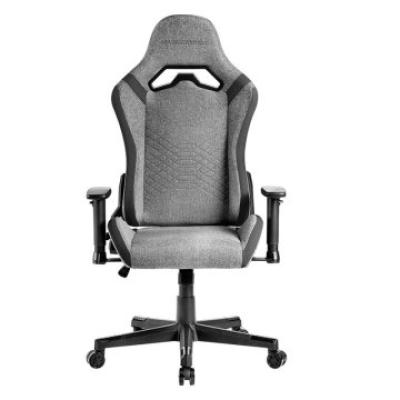 Silla Gamer Mars Gaming Mgcprofb Gris Con Detalles Negros