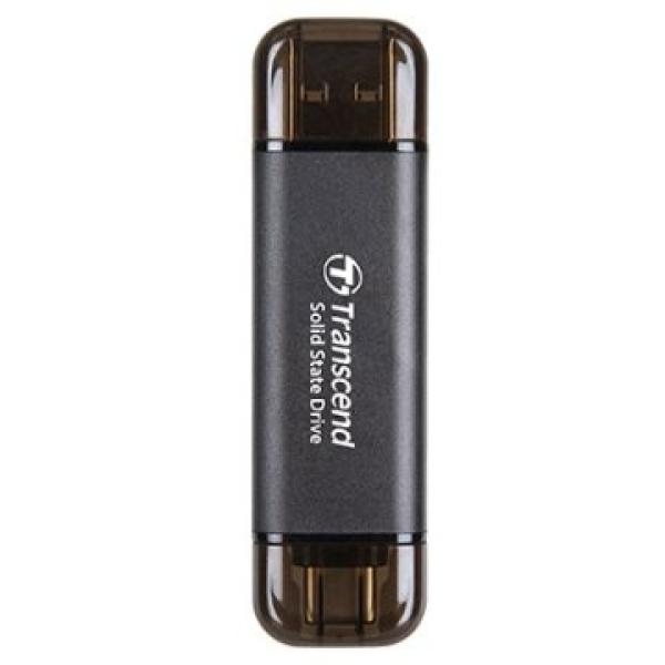 Memoria Usb-c/usb-a 256gb Transcend Ssd Usb 10gbps (escritura 950mb/s) Ts256gesd310c