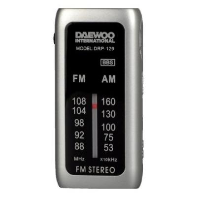 Radio Analogica Mini Daewo Dw1129 Am/fm Entrada Jack 3.5mm