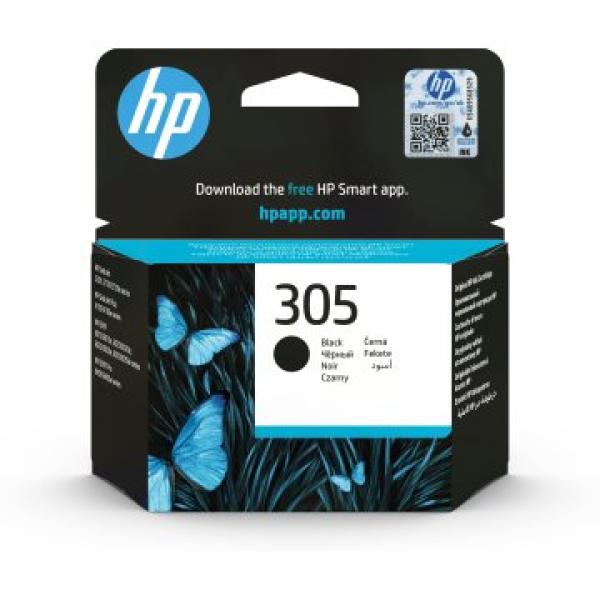 Cartucho Hp Nº305 Negro "caja Deteriorarda""cash30" Para Deskjet 1255/23xx/27xx Deskjet Plus 41xx Envy 60xx Envy Pro 64xx