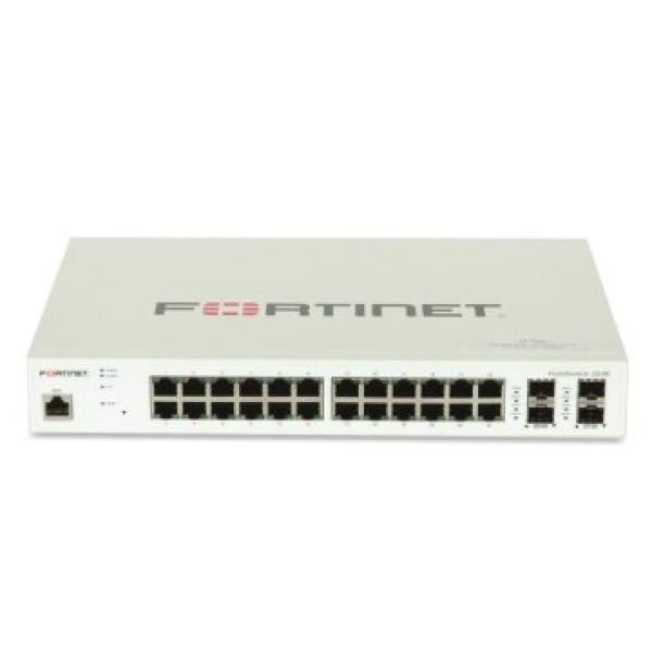 Switch Gestionable Fortinet Fortiswitch 224e L2/3 24xge Rj45 4xge Sfp Montaje Rack 512mb Ddr3