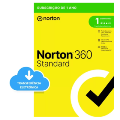 Norton 360 Deluxe 50gb Portugues 1 User 5 Device 12mo **l.