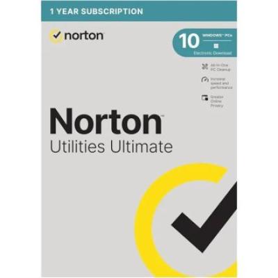 Norton Utilities Ultimate 1 User 10 Device 12mo **l. 