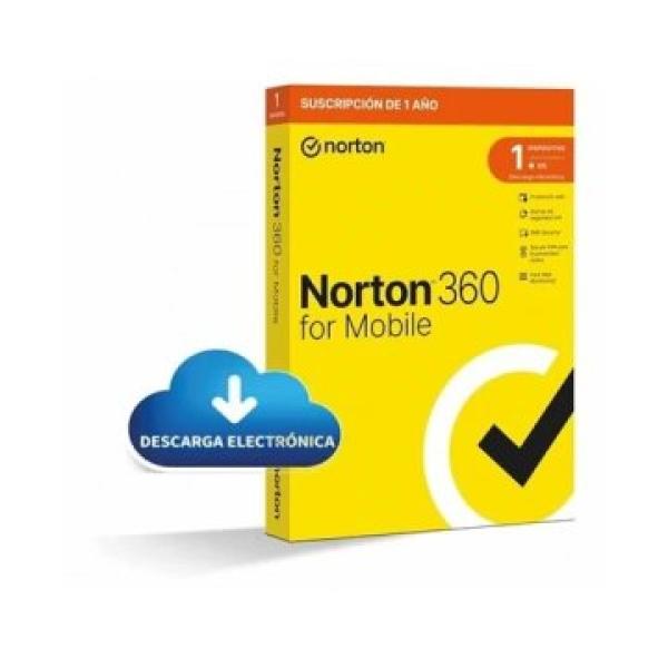 Norton 360 Mobile 1 User Device 12mo Box