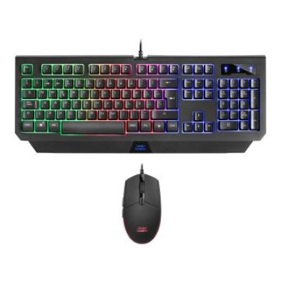 Pack Teclado Y Mouse Mars Gaming Mcp100 Mouse 3200dpi Huano Rgb