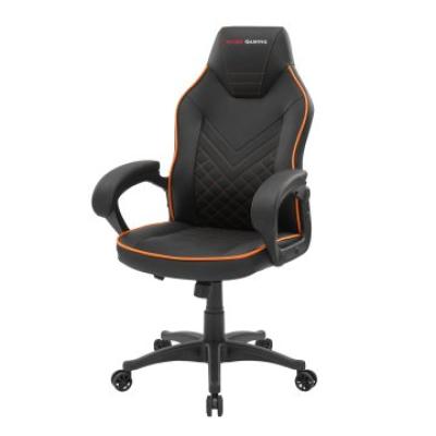 Silla Gamer Mars Gaming Mgcx One Negra Con Detalle Linea