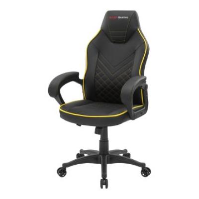 Silla Gamer Mars Gaming Mgcx One Negra Con Detalle Linea