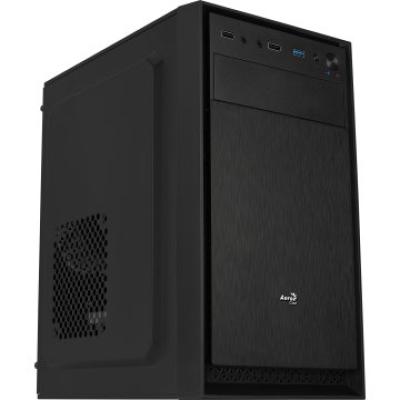 Caja Microatx Aerocool Cs-104 Frontal Con Diseño De Aluminio