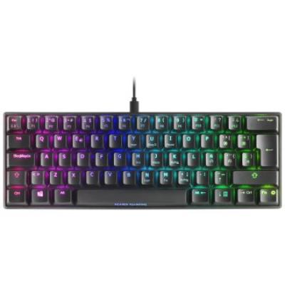 Teclado Mecanico Ultra Compacto Mars Gaming Mkmini Black Full